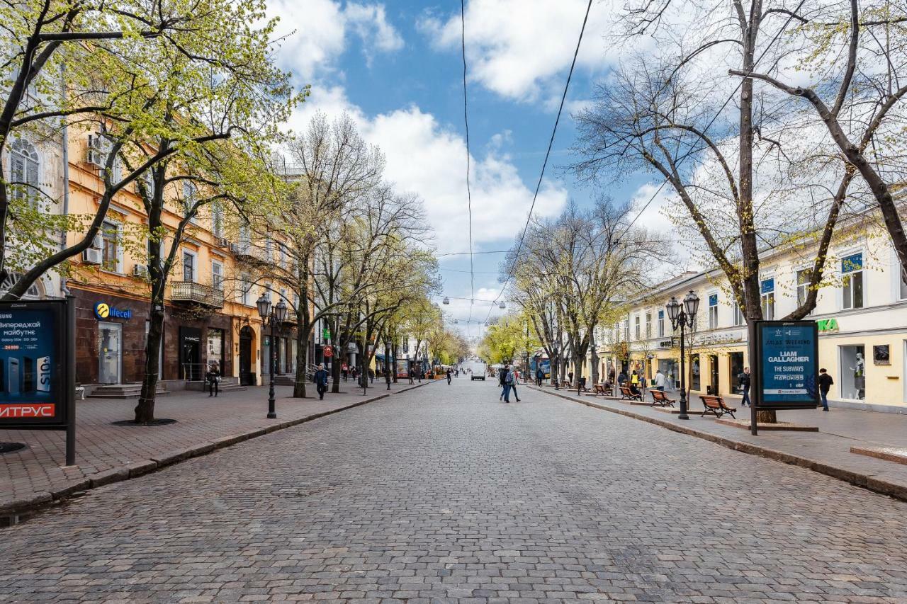 Двухуровневая Квартира Студия Odessa Eksteriør bilde